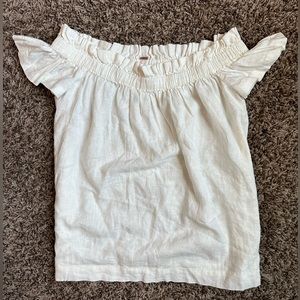 Free People linen shirt.